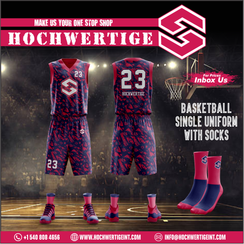 Basketball Single Uniform With Socks Package